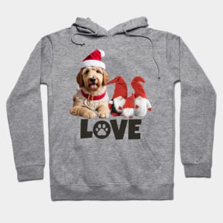 Christmas Goldendoodle LOVE Hoodie